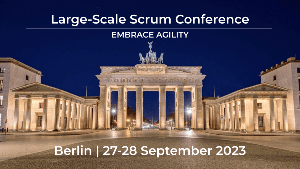 Large Scale Scrum Conference LeSS Berlin 2023 Kaizenko